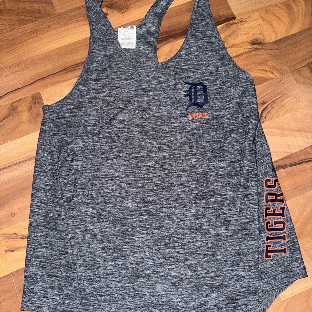 PINK Victoria's Secret Gray Tank Top